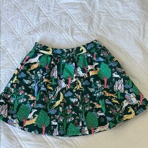 Classic Prep Woodland Green Skirt